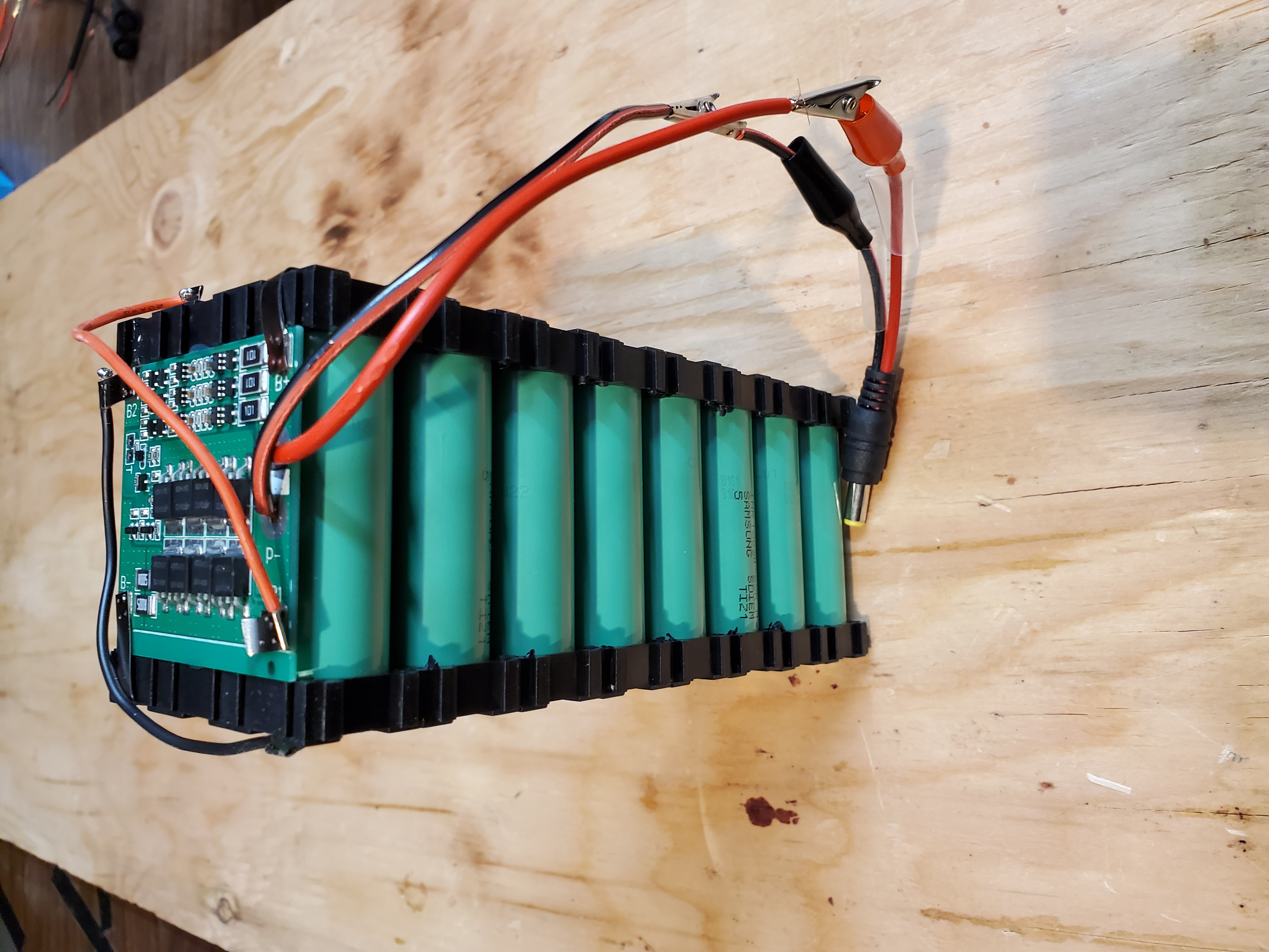 The Battery Pack Prototype.