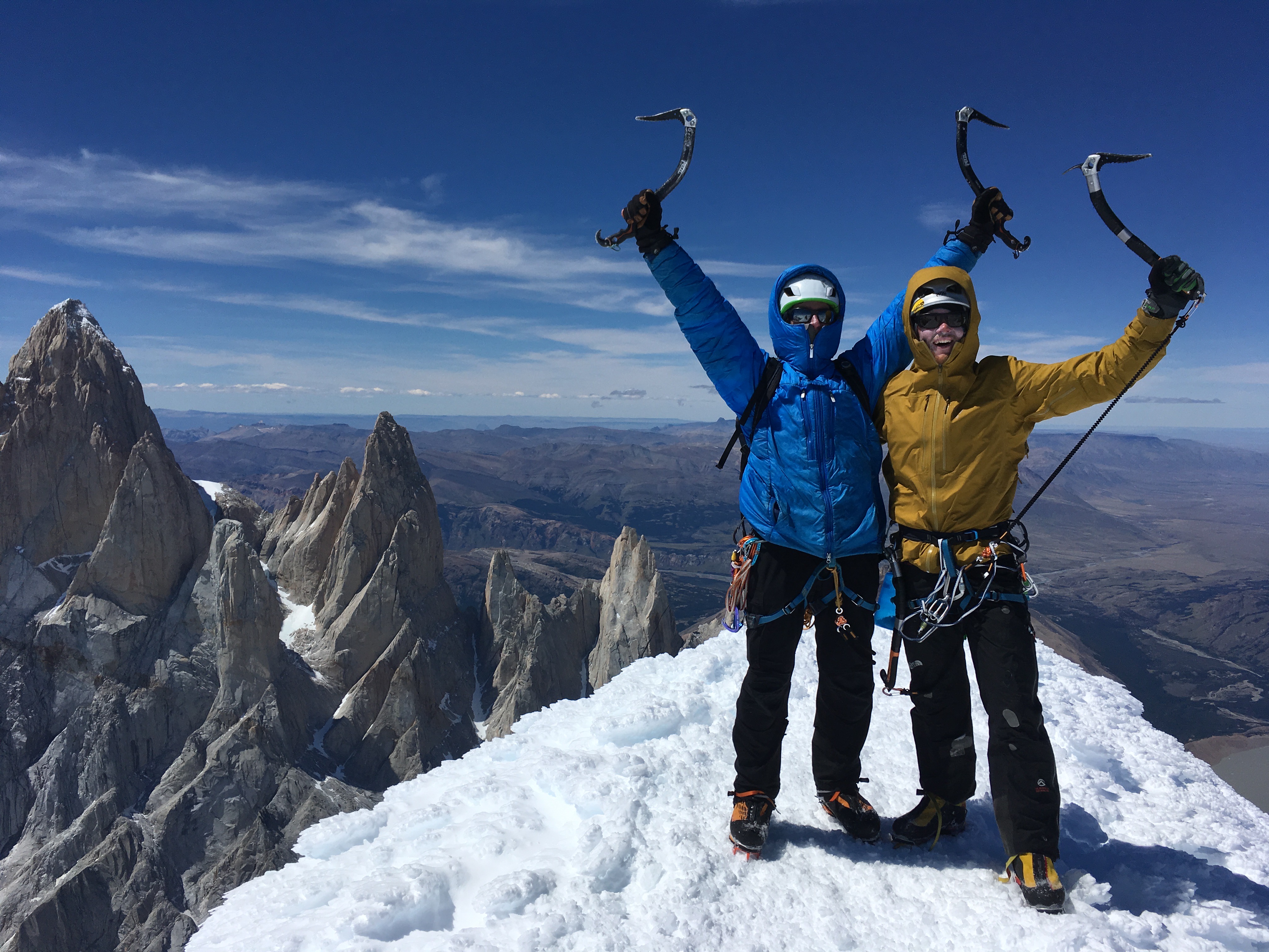 Matt and I on the Summit