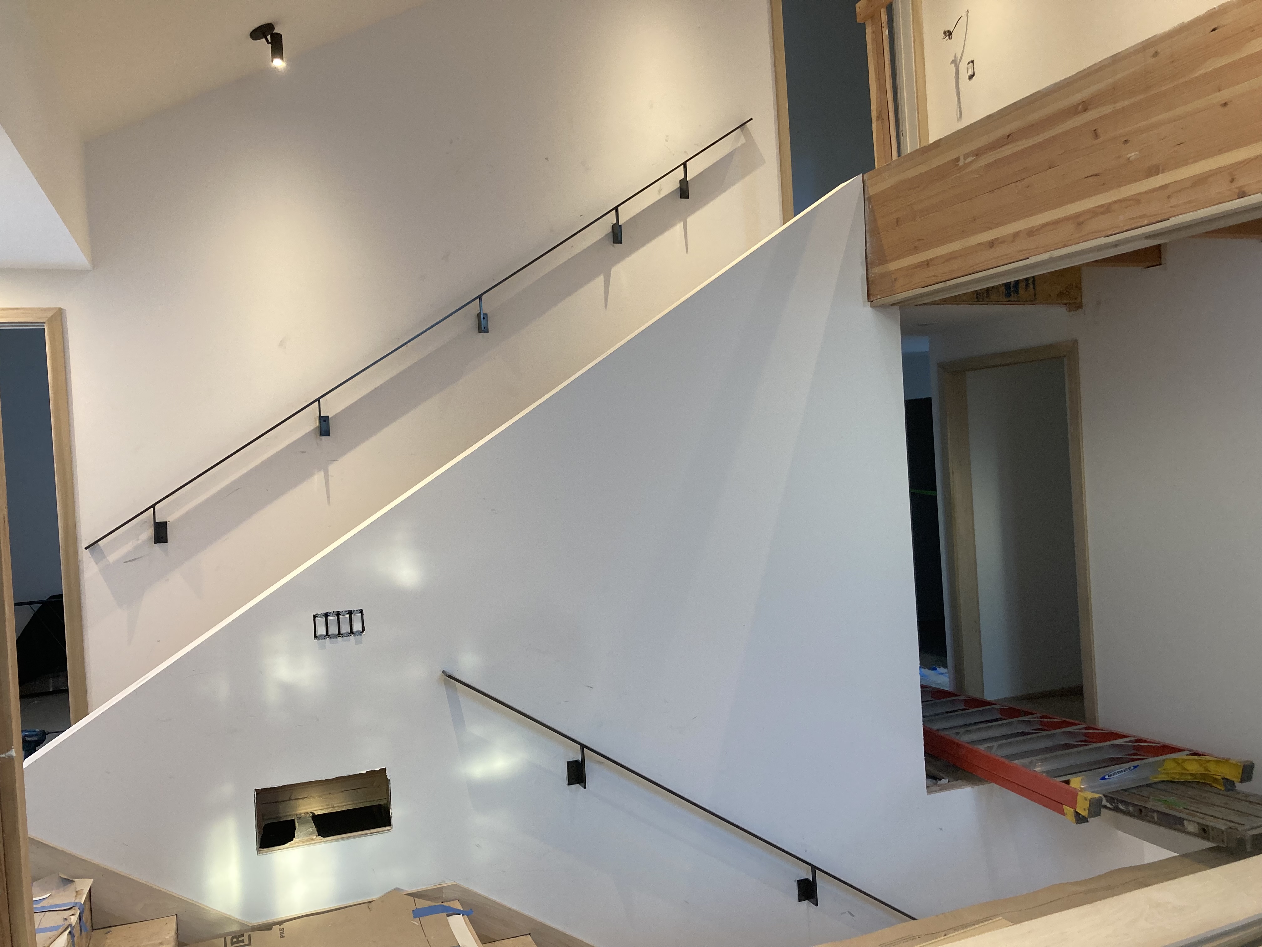 Interior Finish Metal Work. 